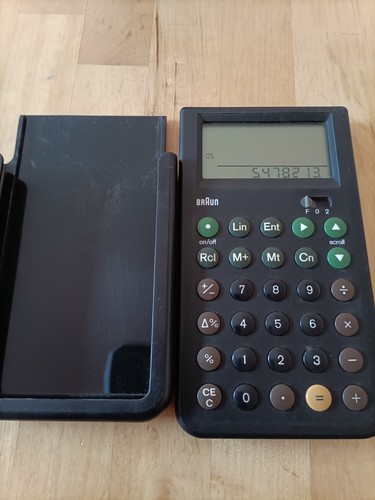 Braun taschenrechner 4769 - taschenrechner,