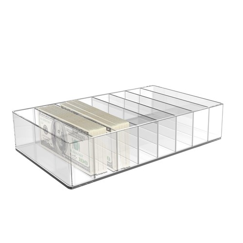 Acryl bargeld organizer mit - bargeld,