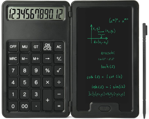 Taschenrechner mit notizblock - taschenrechner,