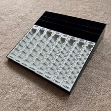 WEDO Zählbrett mit Münzrille