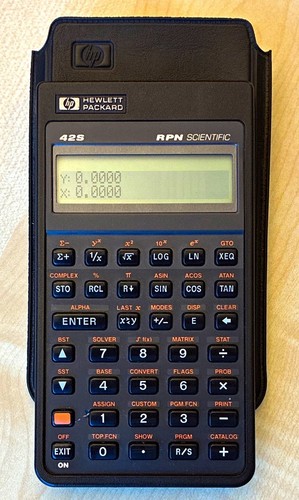 Hewlett packard 42s - hp,