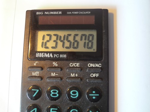 Sigma 808 lcd - sigma,