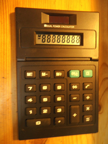 Taschenrechner mittelgroß