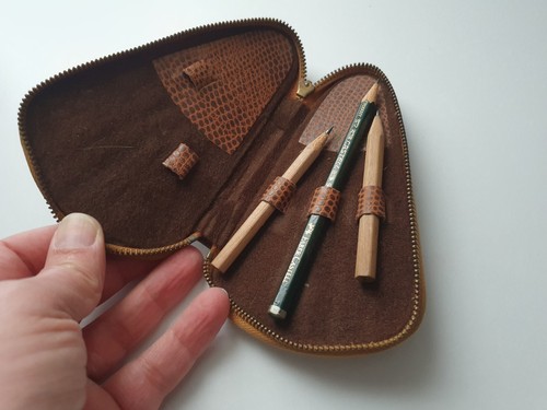 Vintage kleines etui - kleines,