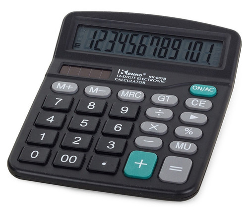 Stelliger taschenrechner - 12-stelliger,
