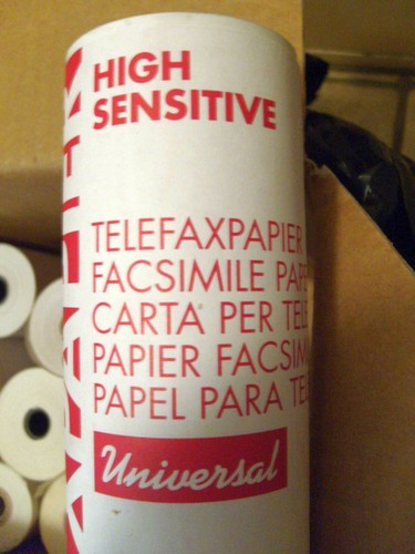 Fax papier rolle - fax,