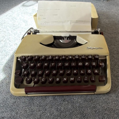 Olympia schreibmaschine inkl - olympia,